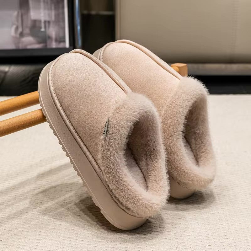 Chaussons Nuazo – Doublés polaire, semelle épaisse antidérapante