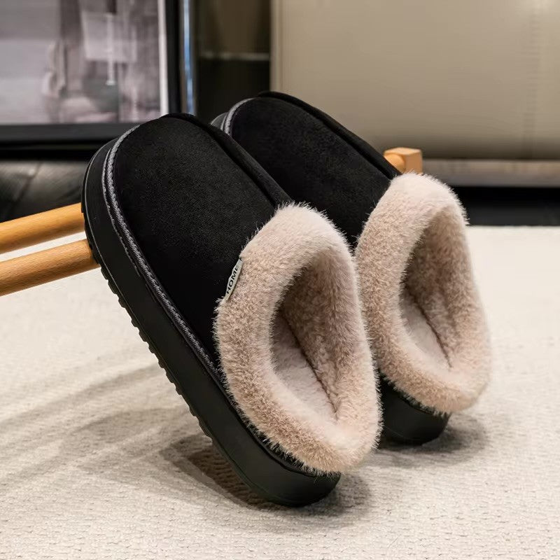 Chaussons Nuazo – Doublés polaire, semelle épaisse antidérapante