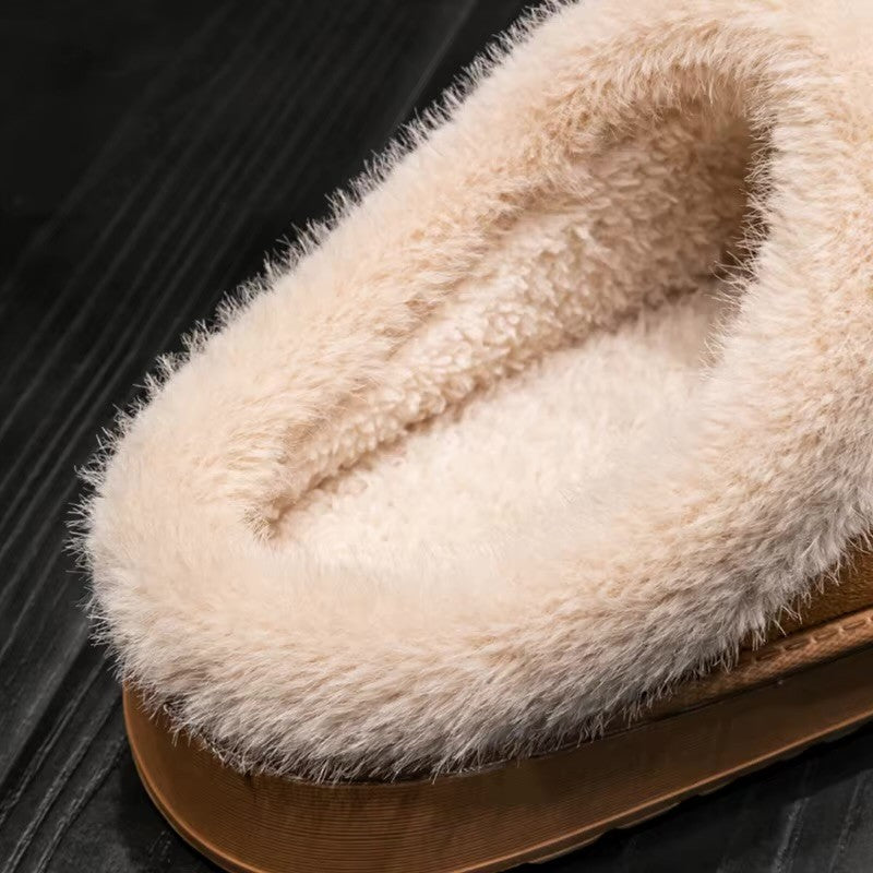 Chaussons Nuazo – Doublés polaire, semelle épaisse antidérapante