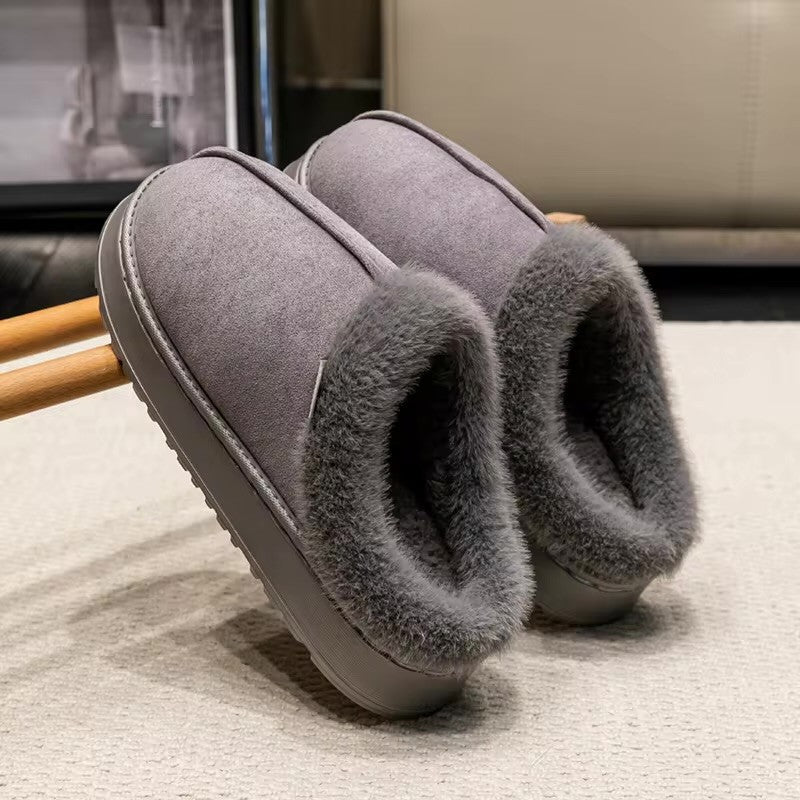 Chaussons Nuazo – Doublés polaire, semelle épaisse antidérapante